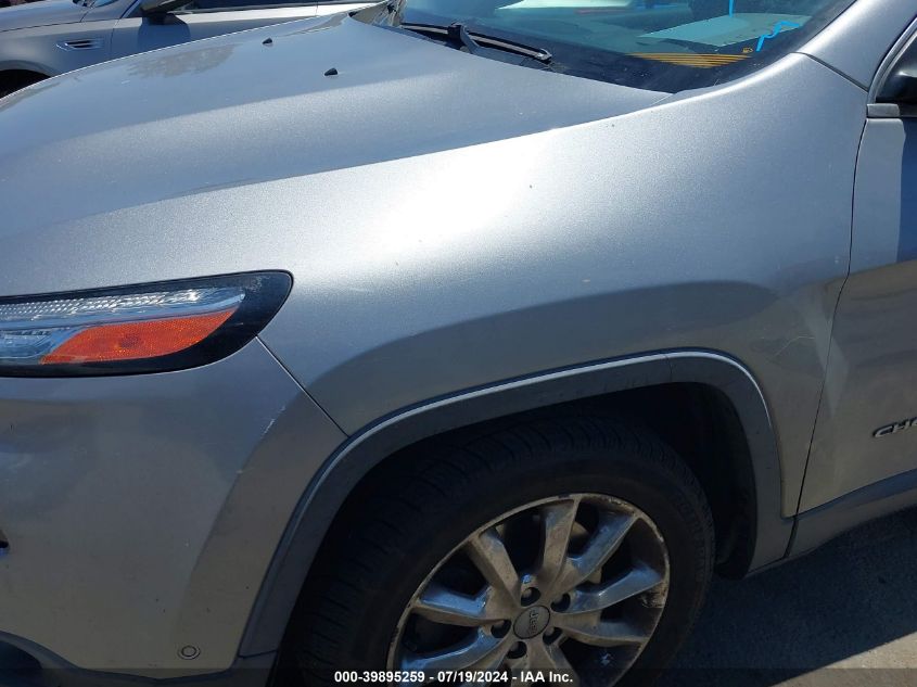 2014 Jeep Cherokee Limited VIN: 1C4PJLDS7EW318646 Lot: 39895259