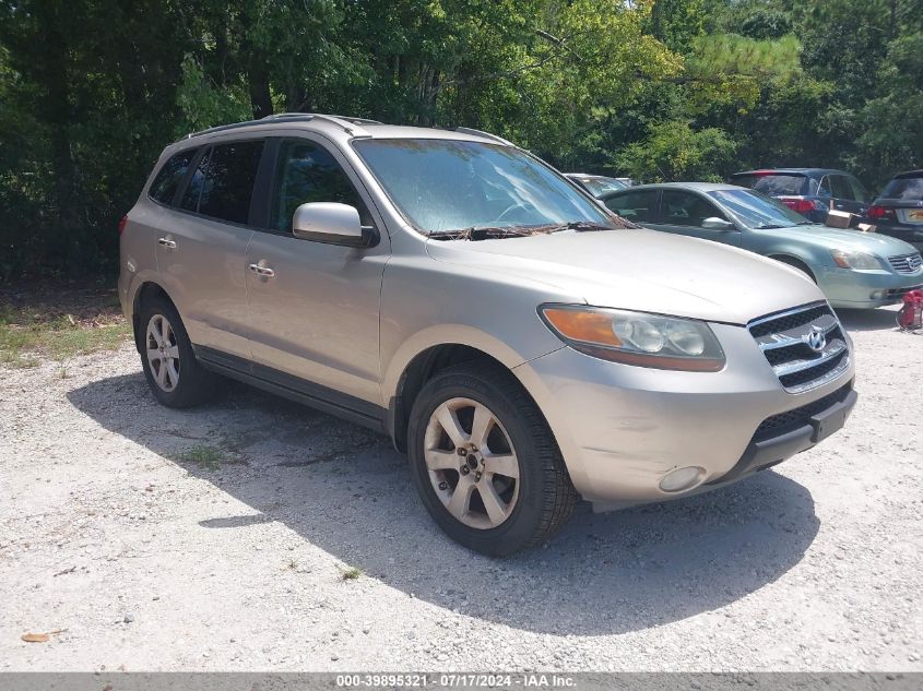 2007 Hyundai Santa Fe Se/Limited VIN: 5NMSH13E77H085069 Lot: 39895321