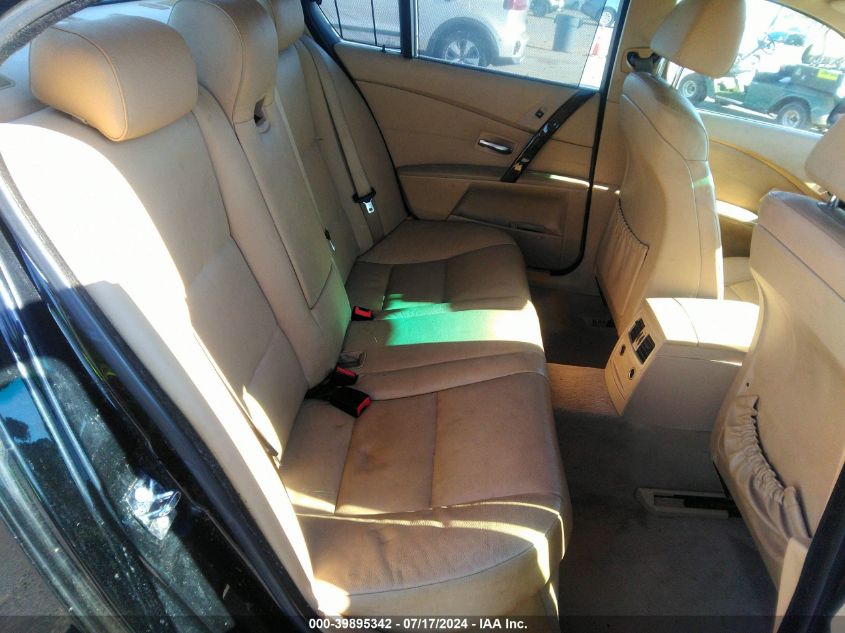 2004 BMW 525 I VIN: WBANA53524B852638 Lot: 39895342