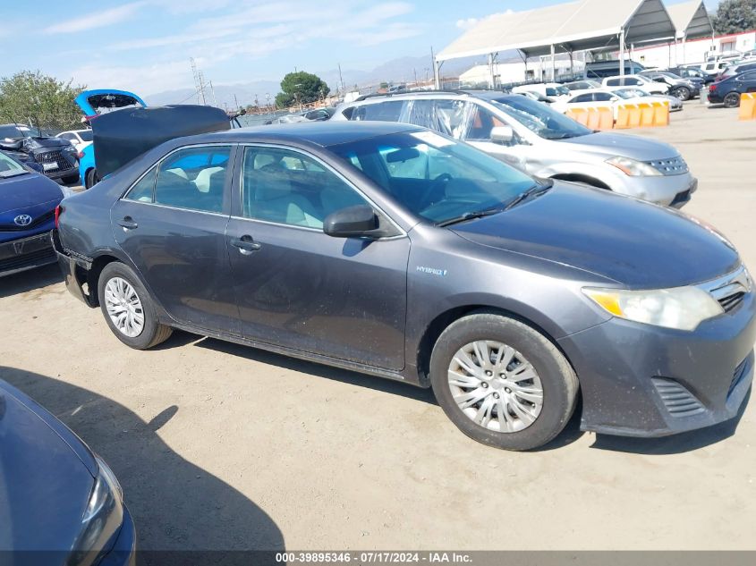 2014 Toyota Camry Hybrid Le VIN: 4T1BD1FK8EU102993 Lot: 39895346