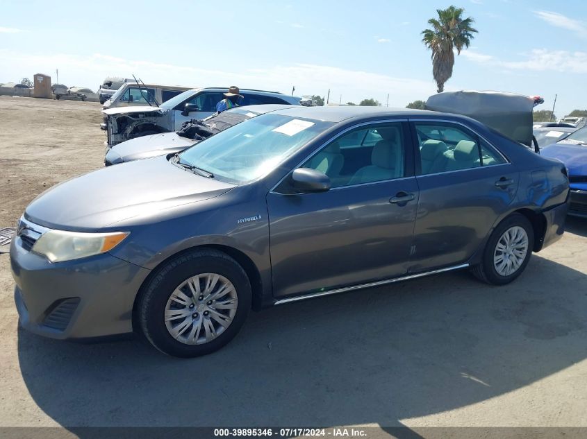 2014 Toyota Camry Hybrid Le VIN: 4T1BD1FK8EU102993 Lot: 39895346