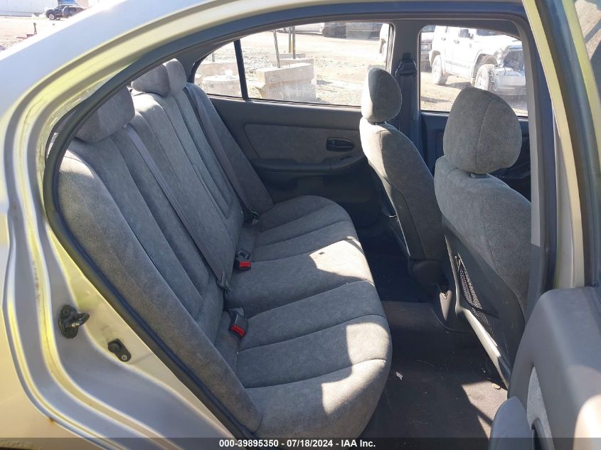 2002 Hyundai Elantra Gls/Gt VIN: KMHDN45D92U285536 Lot: 39895350