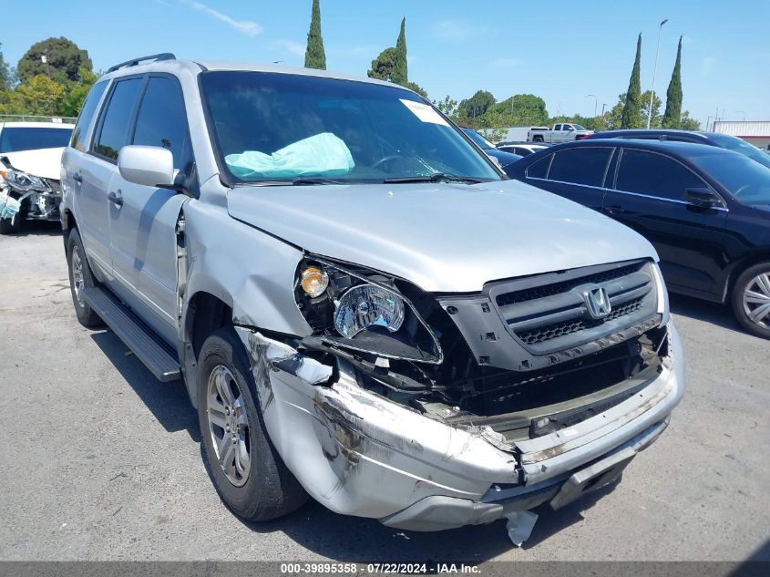 2003 Honda Pilot Ex VIN: 2HKYF18403H529700 Lot: 39895358