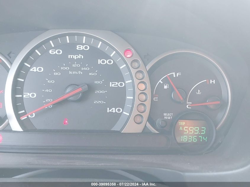 2003 Honda Pilot Ex VIN: 2HKYF18403H529700 Lot: 39895358