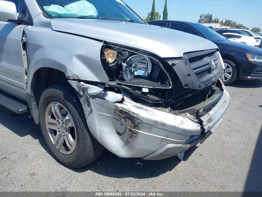 2003 Honda Pilot Ex VIN: 2HKYF18403H529700 Lot: 39895358