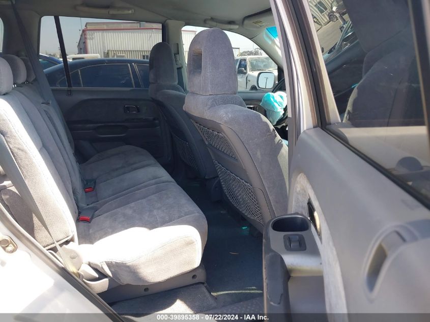 2003 Honda Pilot Ex VIN: 2HKYF18403H529700 Lot: 39895358