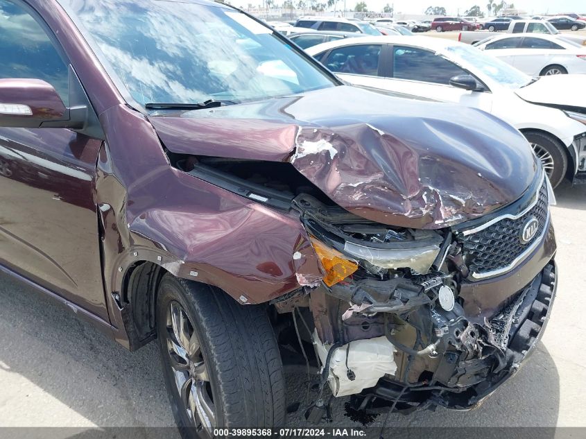 2012 Kia Sorento Sx V6 VIN: 5XYKW4A22CG300183 Lot: 39895368