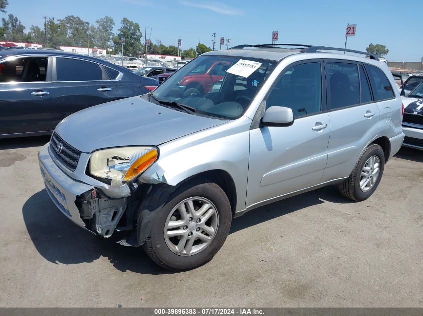 2002 Toyota Rav4 VIN: JTEGH20V620067635 Lot: 39895383