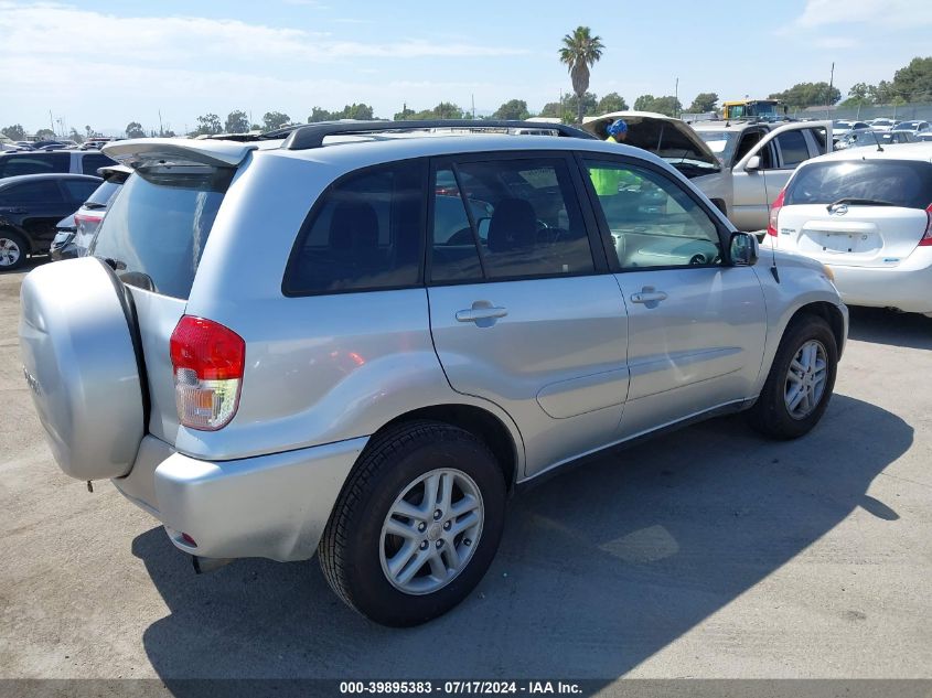 2002 Toyota Rav4 VIN: JTEGH20V620067635 Lot: 39895383