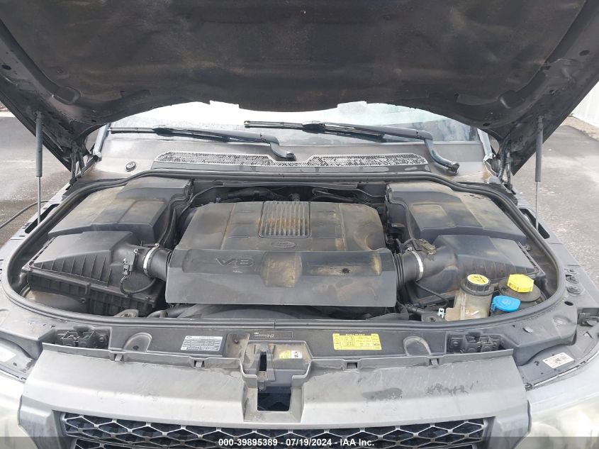 2010 Land Rover Range Rover Sport Hse VIN: SALSK2D43AA245360 Lot: 39895389