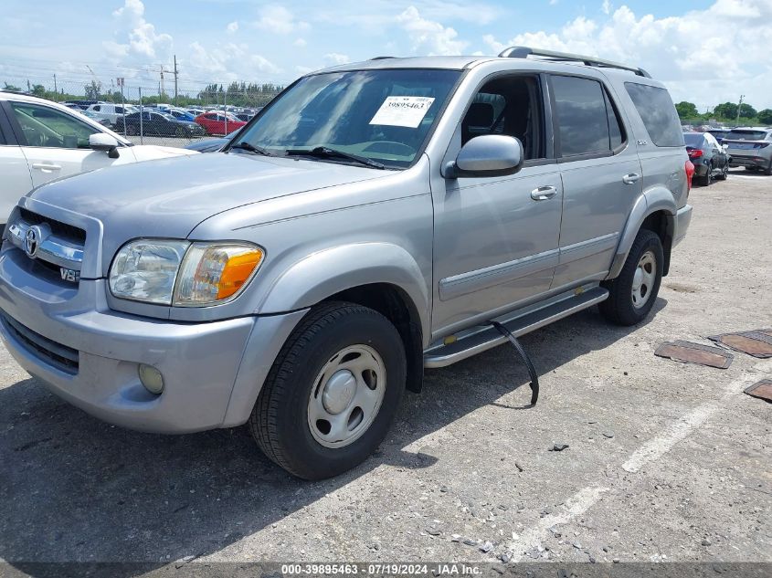 2006 Toyota Sequoia Sr5 VIN: 5TDZT34A56S277090 Lot: 39895463