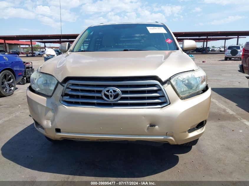 2009 Toyota Highlander VIN: JTEDA41A392002786 Lot: 39895477