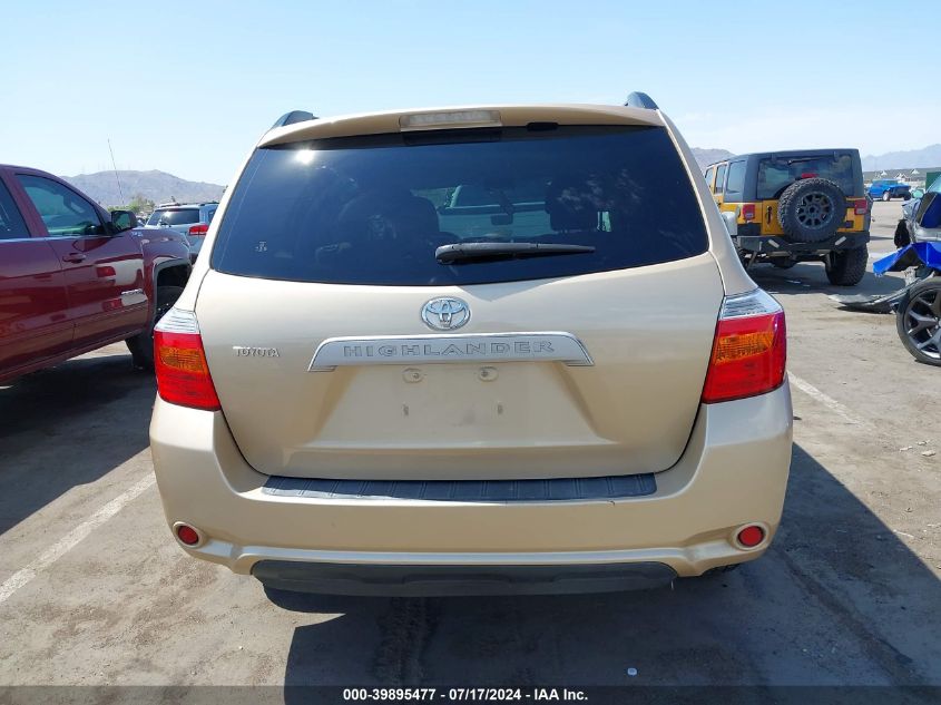 2009 Toyota Highlander VIN: JTEDA41A392002786 Lot: 39895477