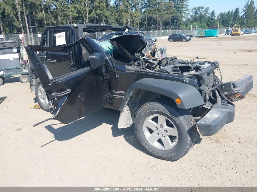 2018 Jeep Wrangler Unlimited Sport VIN: 1C4BJWDG9JL829018 Lot: 39895509