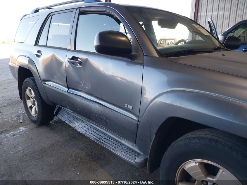 2004 Toyota 4Runner Sr5/Sport VIN: JTEZU14R340042500 Lot: 39895513