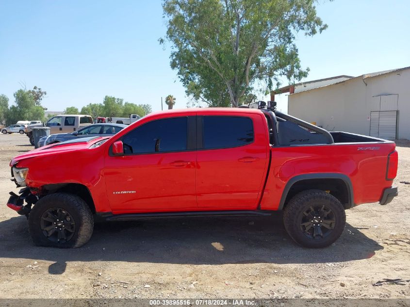 2020 Chevrolet Colorado 4Wd Short Box Zr2 VIN: 1GCGTEENXL1210059 Lot: 39895516