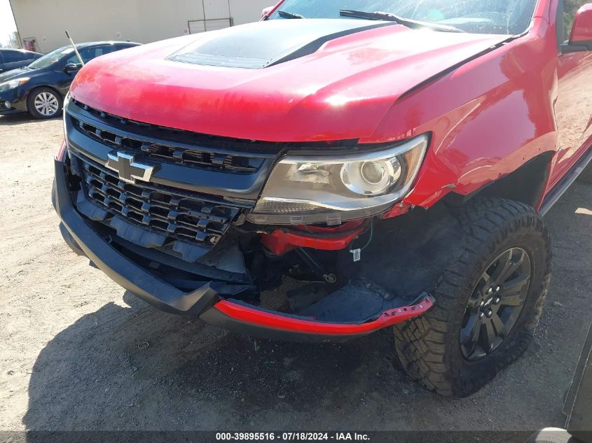 2020 Chevrolet Colorado 4Wd Short Box Zr2 VIN: 1GCGTEENXL1210059 Lot: 39895516