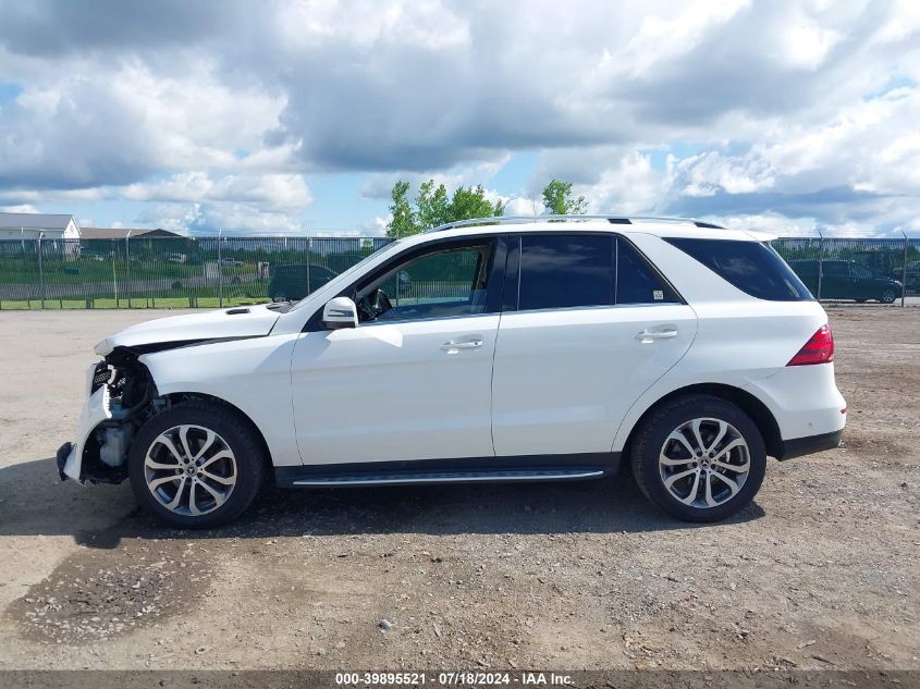 2017 Mercedes-Benz Gle 350 4Matic VIN: 4JGDA5HBXHA956346 Lot: 39895521