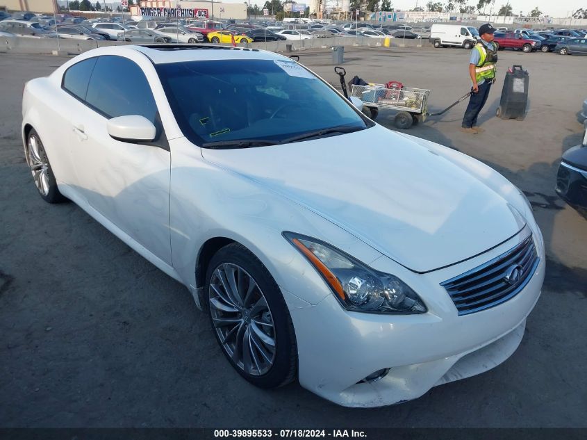 2013 Infiniti G37 Journey/Ipl VIN: JN1CV6EKXDM920764 Lot: 39895533