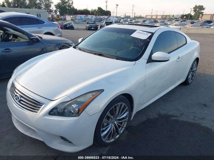 2013 Infiniti G37 Journey/Ipl VIN: JN1CV6EKXDM920764 Lot: 39895533