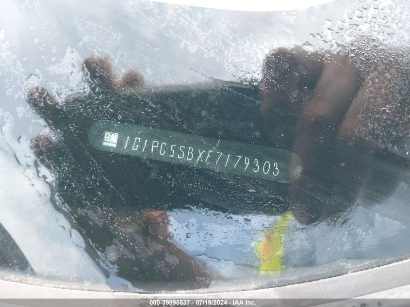 2014 Chevrolet Cruze 1Lt Auto VIN: 1G1PC5SBXE7179303 Lot: 39895537