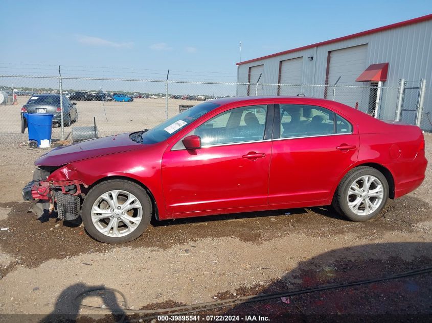 2012 Ford Fusion Se VIN: 3FAHP0HA8CR402354 Lot: 39895541