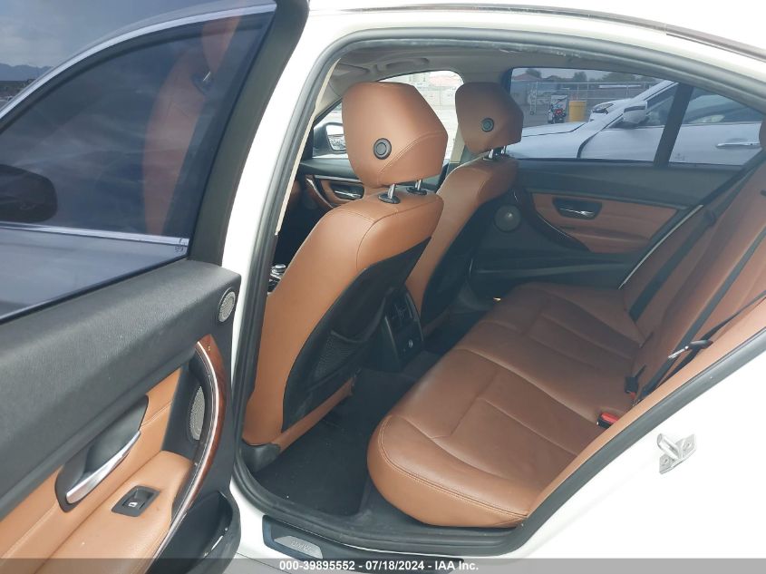 2013 BMW 328I xDrive VIN: WBA3B3C59DF537174 Lot: 39895552