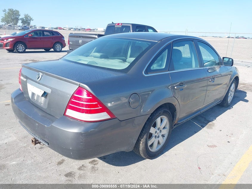 2006 Mercury Montego Luxury VIN: 1MEFM40176G614329 Lot: 39895555