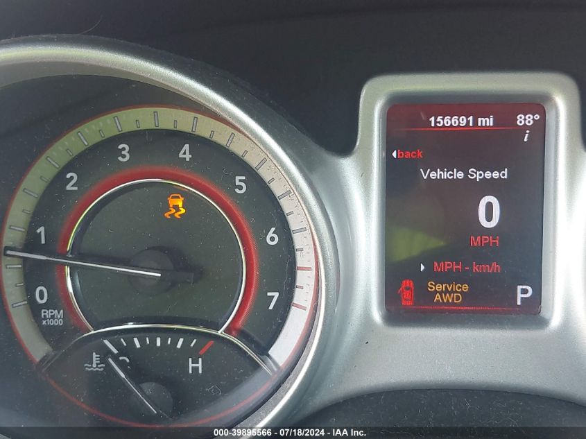 2012 Dodge Journey Sxt VIN: 3C4PDDBG7CT232185 Lot: 39895566