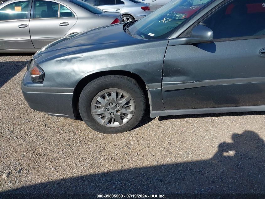 2005 Chevrolet Impala VIN: 2G1WF52E859256178 Lot: 39895569