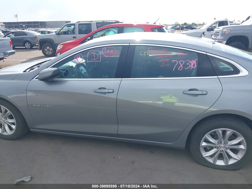 2024 Chevrolet Malibu Lt VIN: 1G1ZD5ST8RF127615 Lot: 39895598