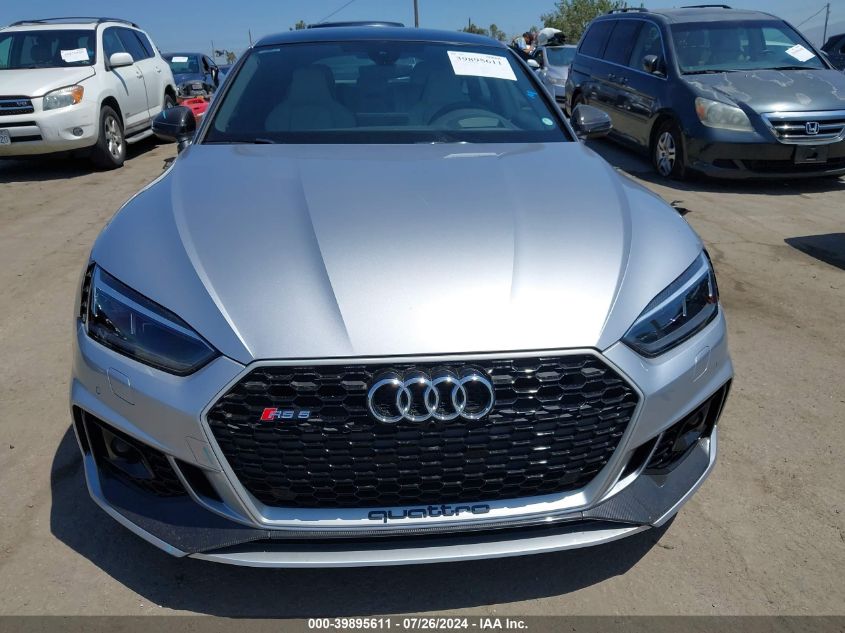 2019 Audi Rs 5 2.9T VIN: WUABWCF5XKA904787 Lot: 39895611