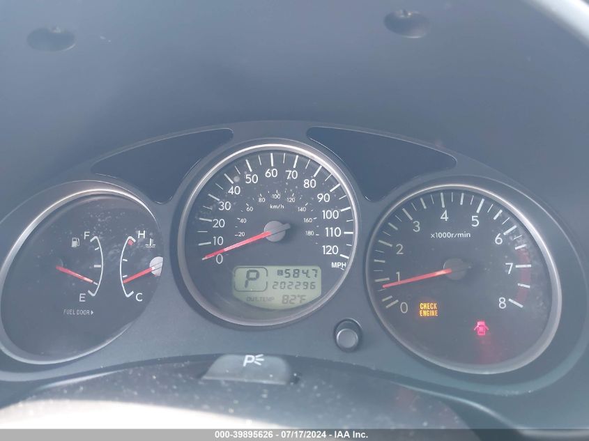 2006 Subaru Forester 2.5X VIN: JF1SG63686H748809 Lot: 39895626