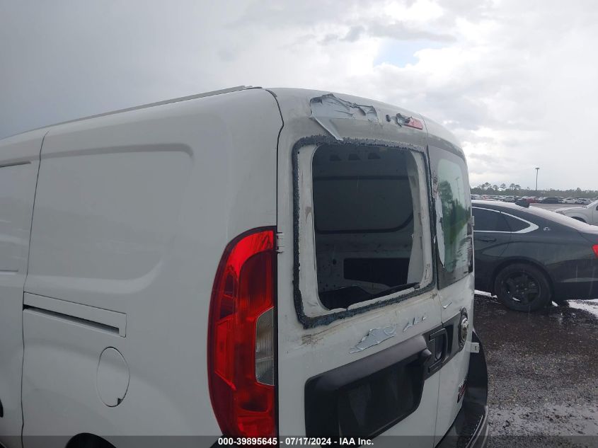 2015 Ram Promaster City Tradesman VIN: ZFBERFAT4F6A43968 Lot: 39895645