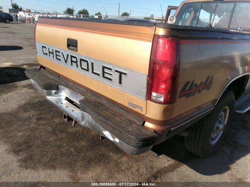 1990 Chevrolet Gmt-400 K2500 VIN: 2GCFK29K3L1204501 Lot: 39895650