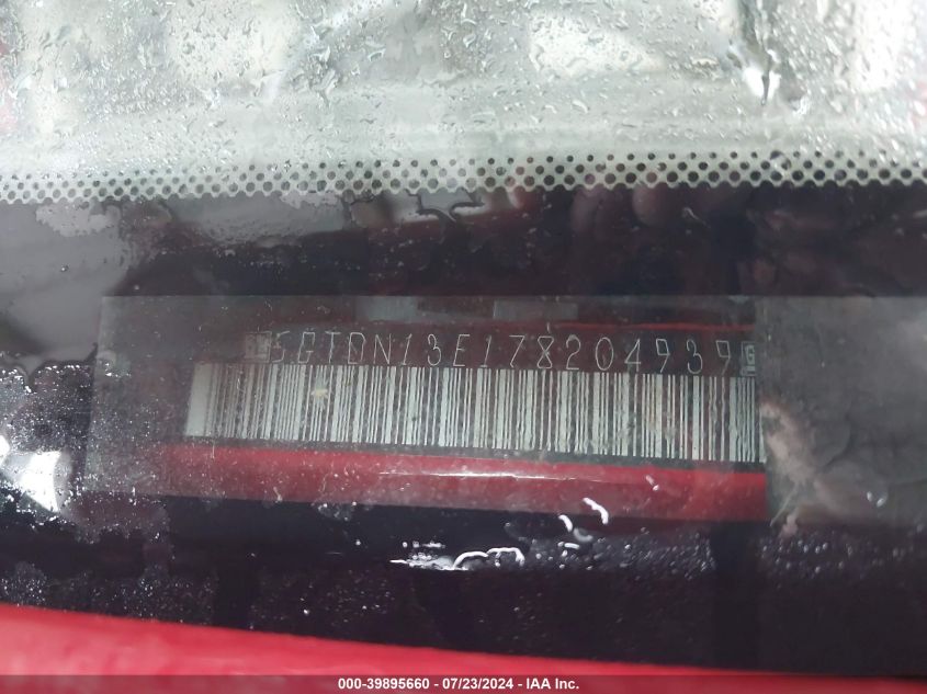 2007 Hummer H3 Suv VIN: 5GTDN13E178204939 Lot: 39895660