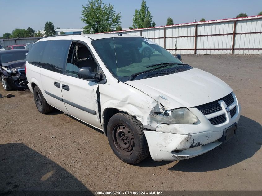 2005 Dodge Grand Caravan Se VIN: 1D4GP24R35B423541 Lot: 39895710