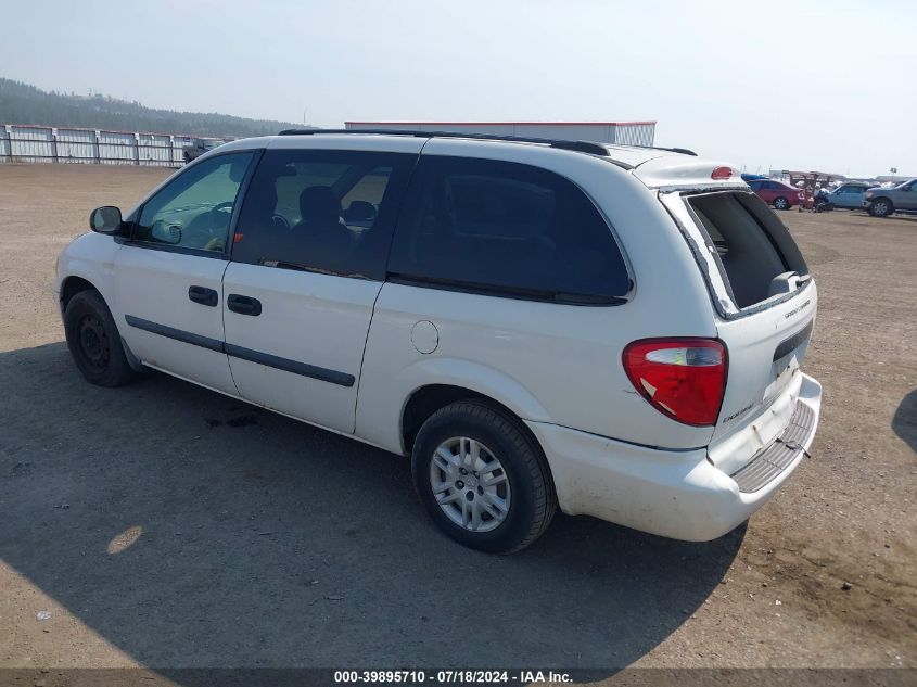 2005 Dodge Grand Caravan Se VIN: 1D4GP24R35B423541 Lot: 39895710