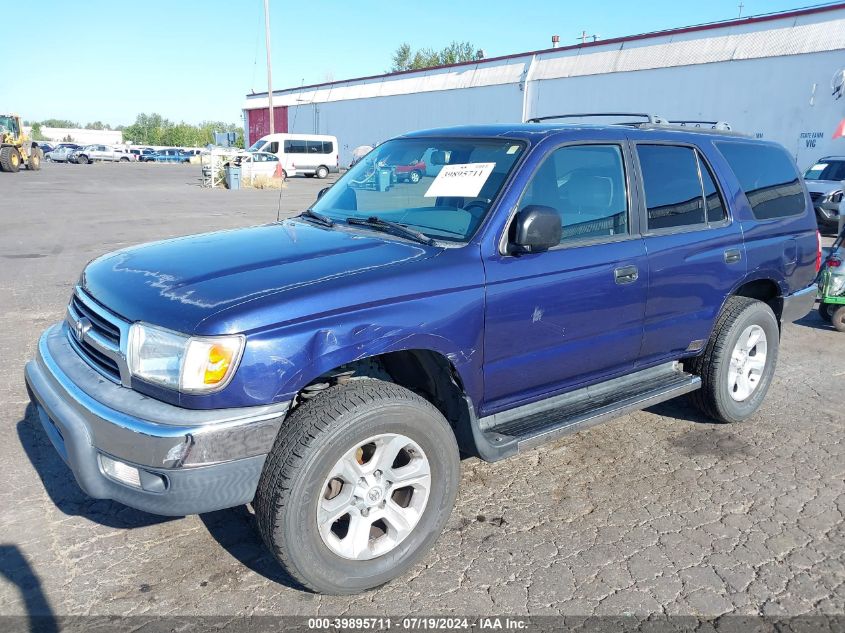 2000 Toyota 4Runner VIN: JT3GM84R2Y0065295 Lot: 39895711