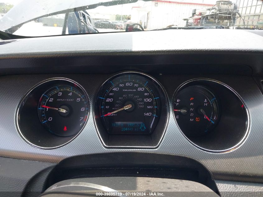 2011 Ford Taurus Sel VIN: 1FAHP2EW2BG156726 Lot: 39895719