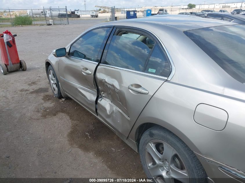 2008 Acura Rl 3.5 VIN: JH4KB16608C000500 Lot: 39895726