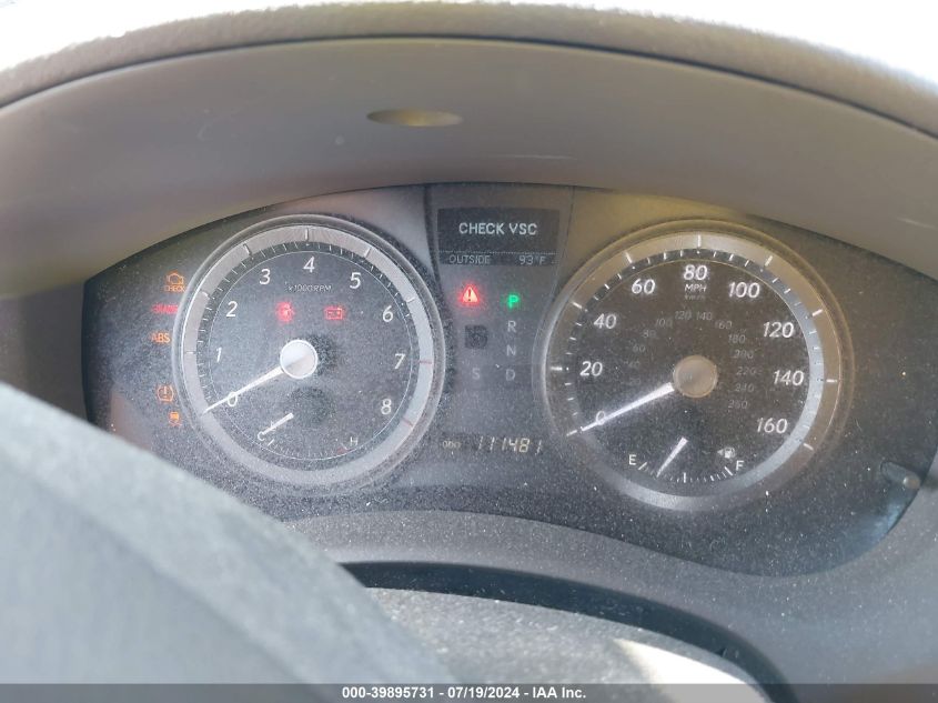 2007 Lexus Es 350 VIN: JTHBJ46G172085073 Lot: 39895731