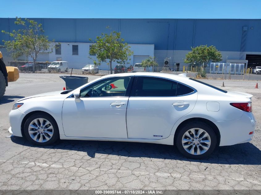 2015 Lexus Es 300H VIN: JTHBW1GG1F2095065 Lot: 39895744