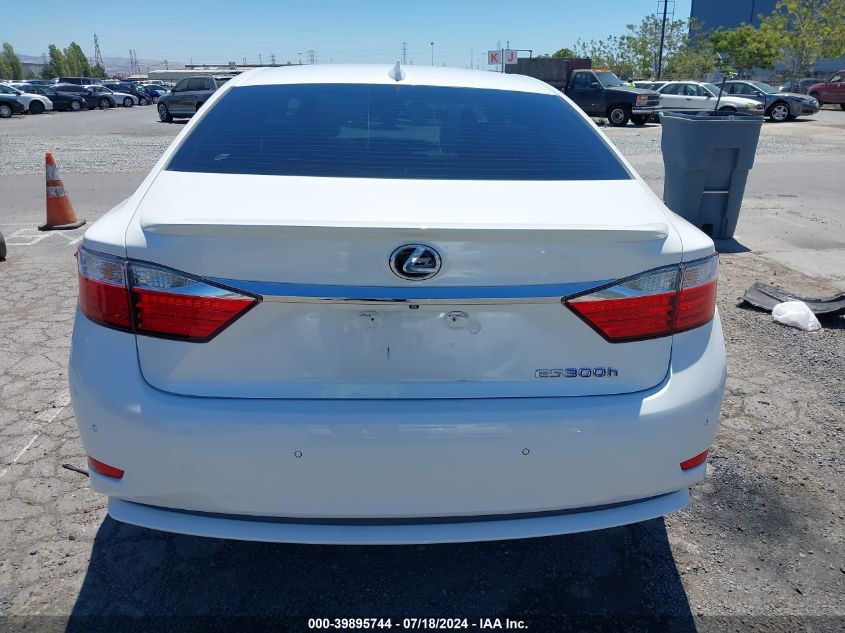 2015 Lexus Es 300H VIN: JTHBW1GG1F2095065 Lot: 39895744