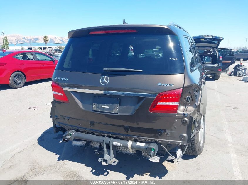 2017 Mercedes-Benz Gls 450 4Matic VIN: 4JGDF6EE4HA979384 Lot: 39895746