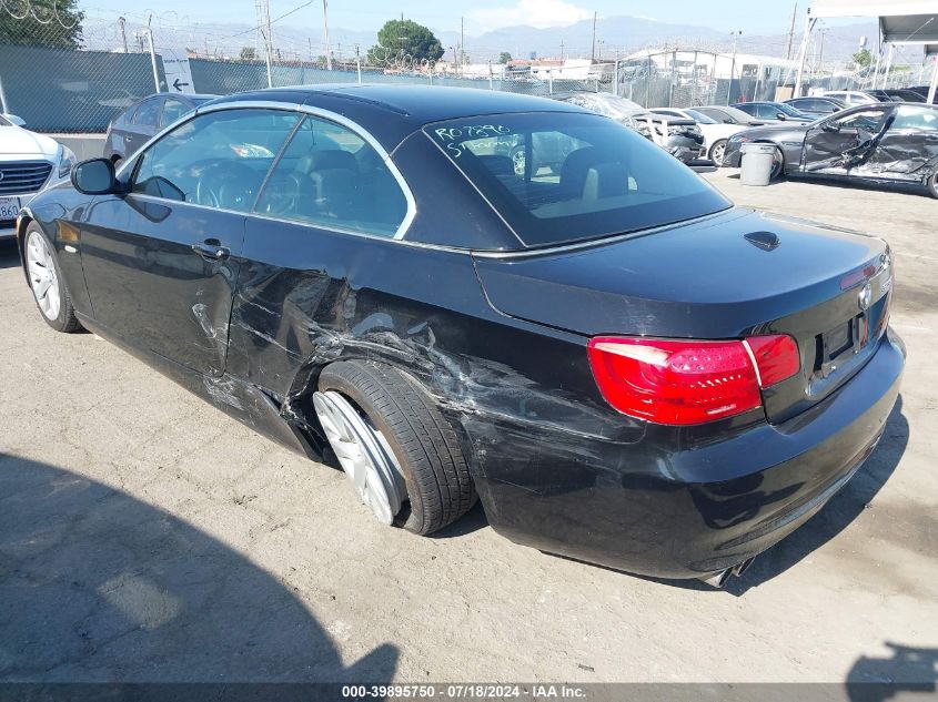 2013 BMW 328I VIN: WBADW3C59DJ527377 Lot: 39895750