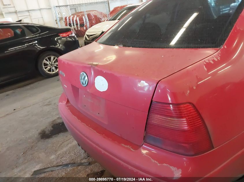 2002 Volkswagen Jetta Gl VIN: 3VWRB69M82M052497 Lot: 39895770