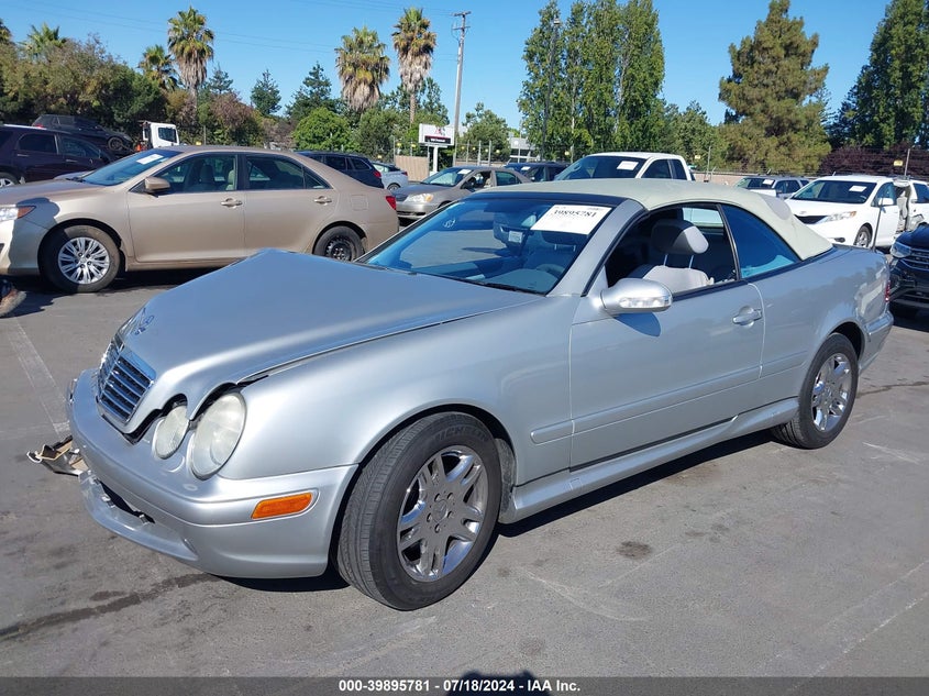2000 Mercedes-Benz Clk 430 VIN: WDBLK70G1YT051268 Lot: 39895781