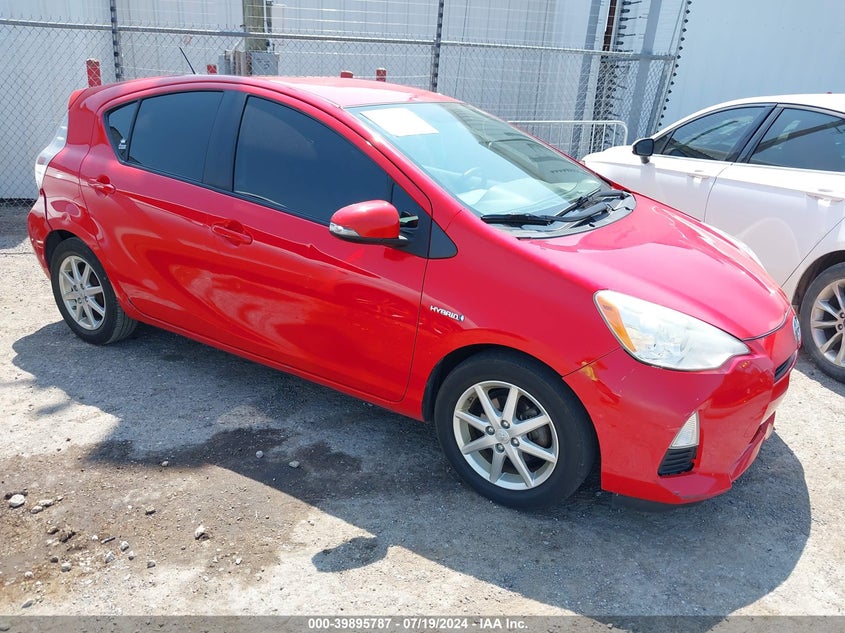 2012 Toyota Prius C VIN: JTDKDTB38C1505241 Lot: 39895787