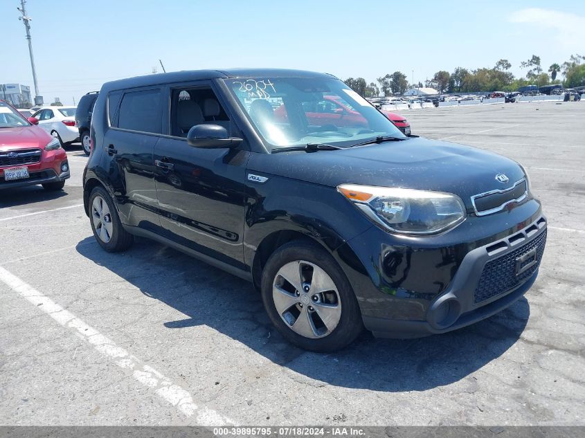 2015 Kia Soul VIN: KNDJN2A25F7805543 Lot: 39895795